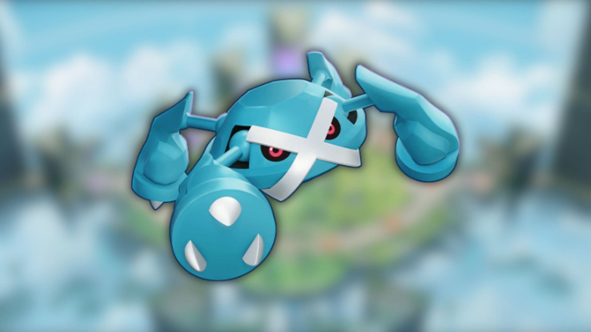 Metagross as seen in the game (Image via The Pokemon Company)