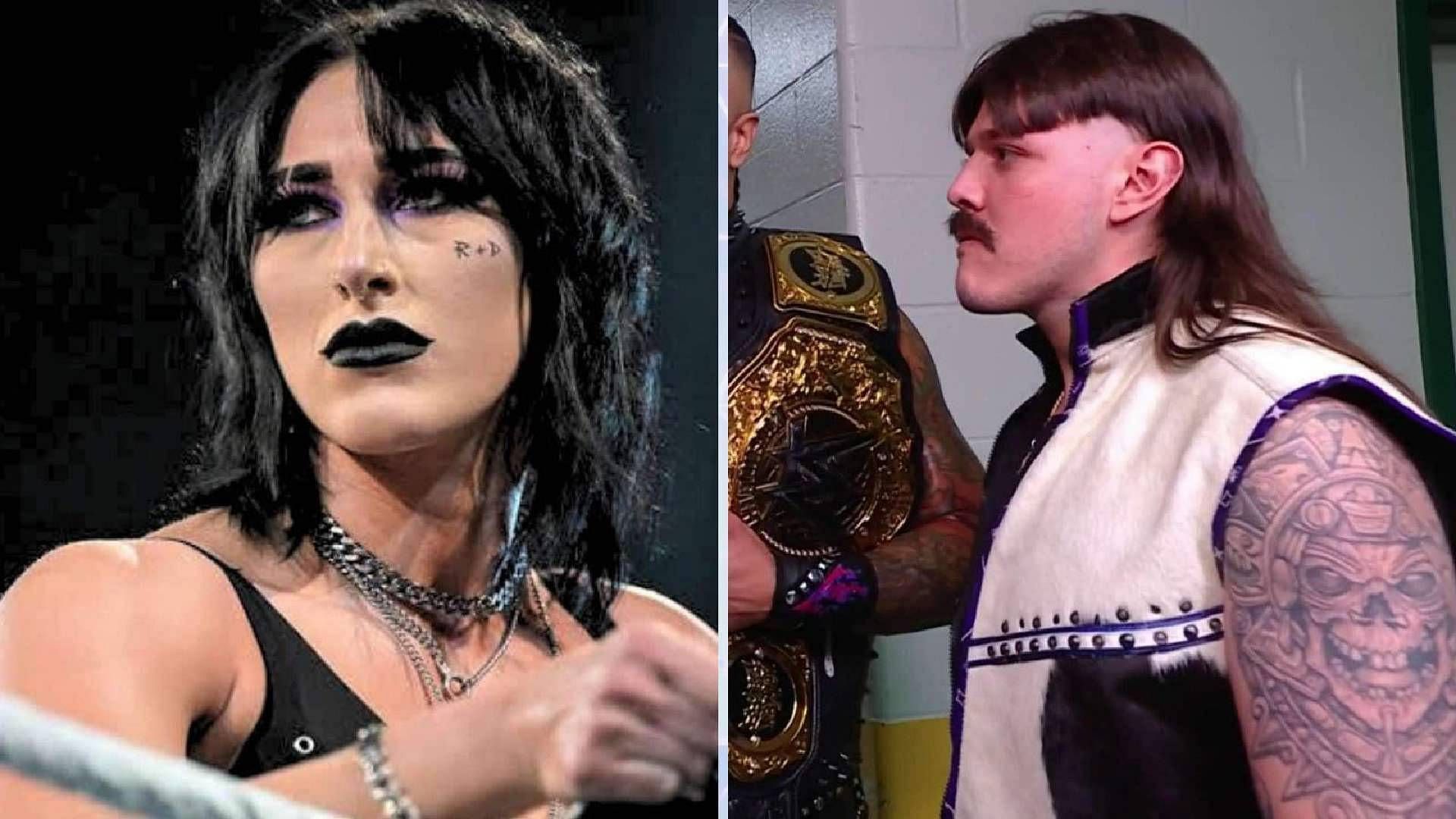 Rhea Ripley and Dominik Mysterio