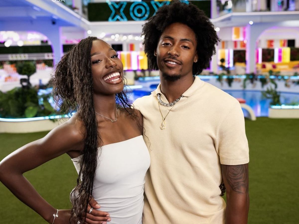 Love Island USA season 6 stars Serena and Kordell (Image via Instagram/@loveislandusa)