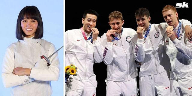 USA Fencing medalists at Tokyo Olympics 2020 (Photo: Getty Images)