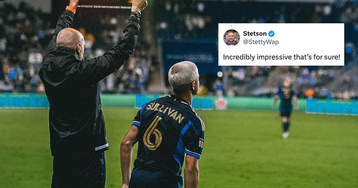 14-year-old Cavan Sullivan made his debut for Philadelphia Union against New England Revolution 