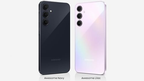 Samsung Galaxy A35 in its two colors (Image via Samsung)