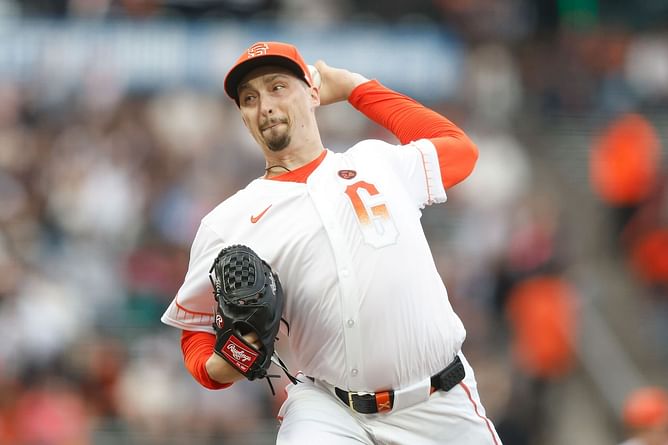 In Photos: Blake Snell's partner Haeley Ryane shares tender moment of Giants pitcher bonding with newborn baby in teams' knitted sweater