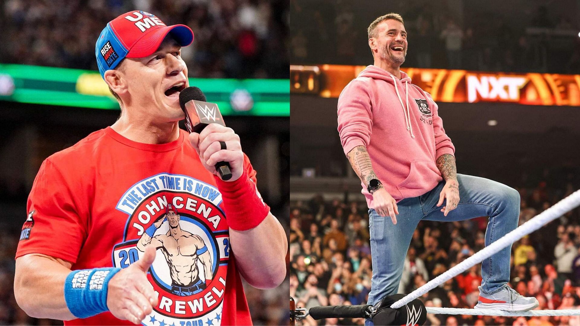 John Cena and CM Punk were both at Money in the Bank