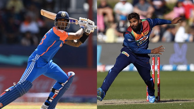 3 Player Battles to watch out for in India vs Sri Lanka T20Is ft. Suryakumar Yadav vs Wanindu Hasaranga