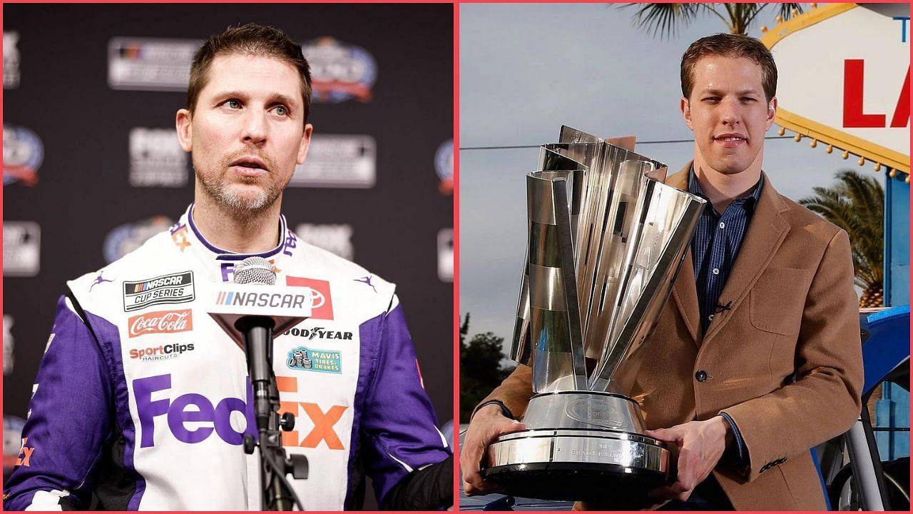 Denny Hamlin (L), Brad Keselowski (R), Getty