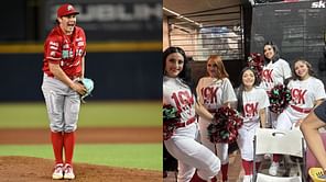 In Photos: Trevor Bauer's agent Rachel Luba shows off LMB crew sporting 19k t-shirts in honor of pitcher's newest milestone
