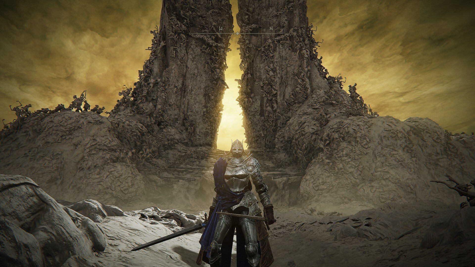 The Gate of Divinity Site of Grace in Elden Ring Shadow of the Erdtree (Image via FromSoftware)