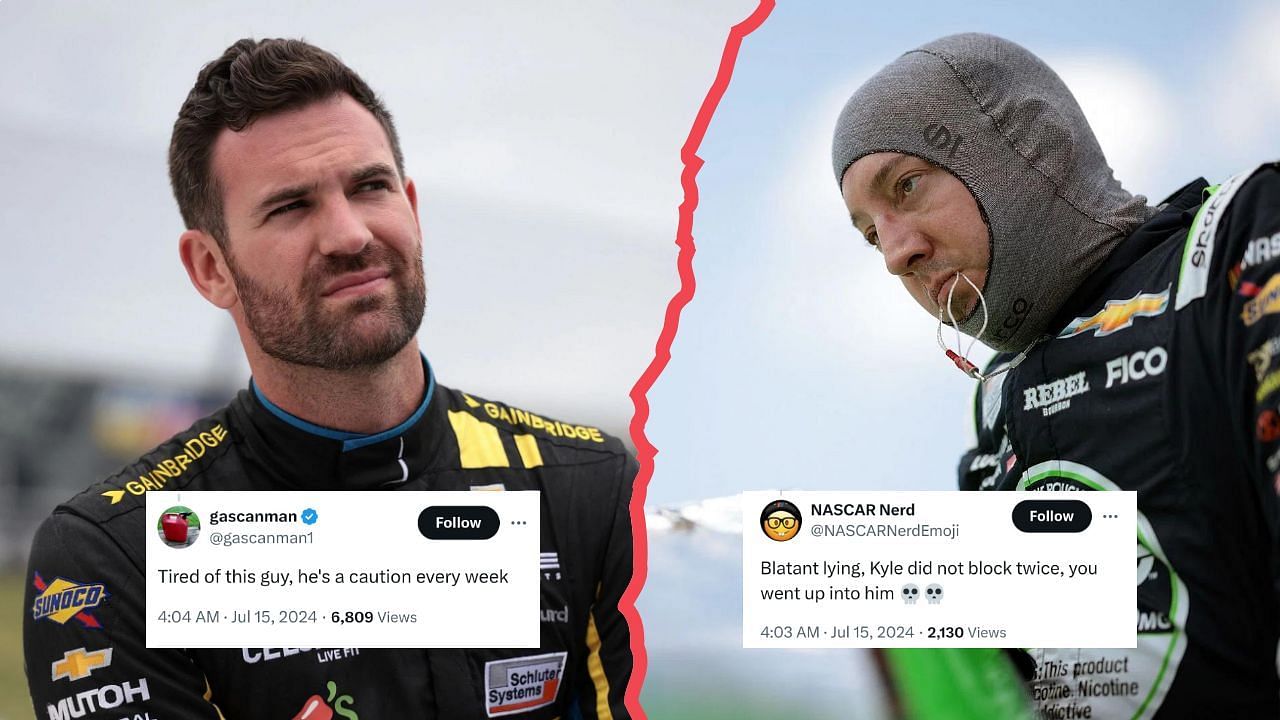 Fans react to Corey LaJoie