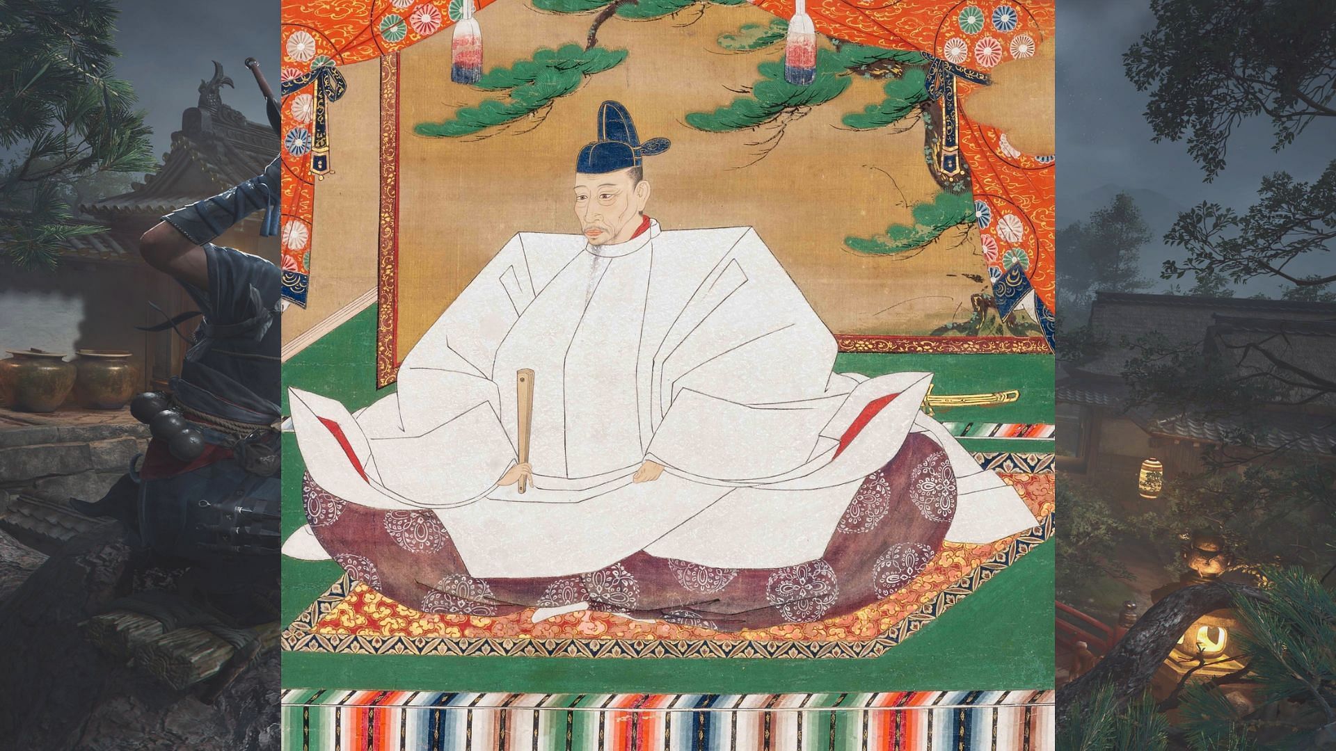 Hideyoshi Toyotomi (Image via Wikipedia || Ubisoft)