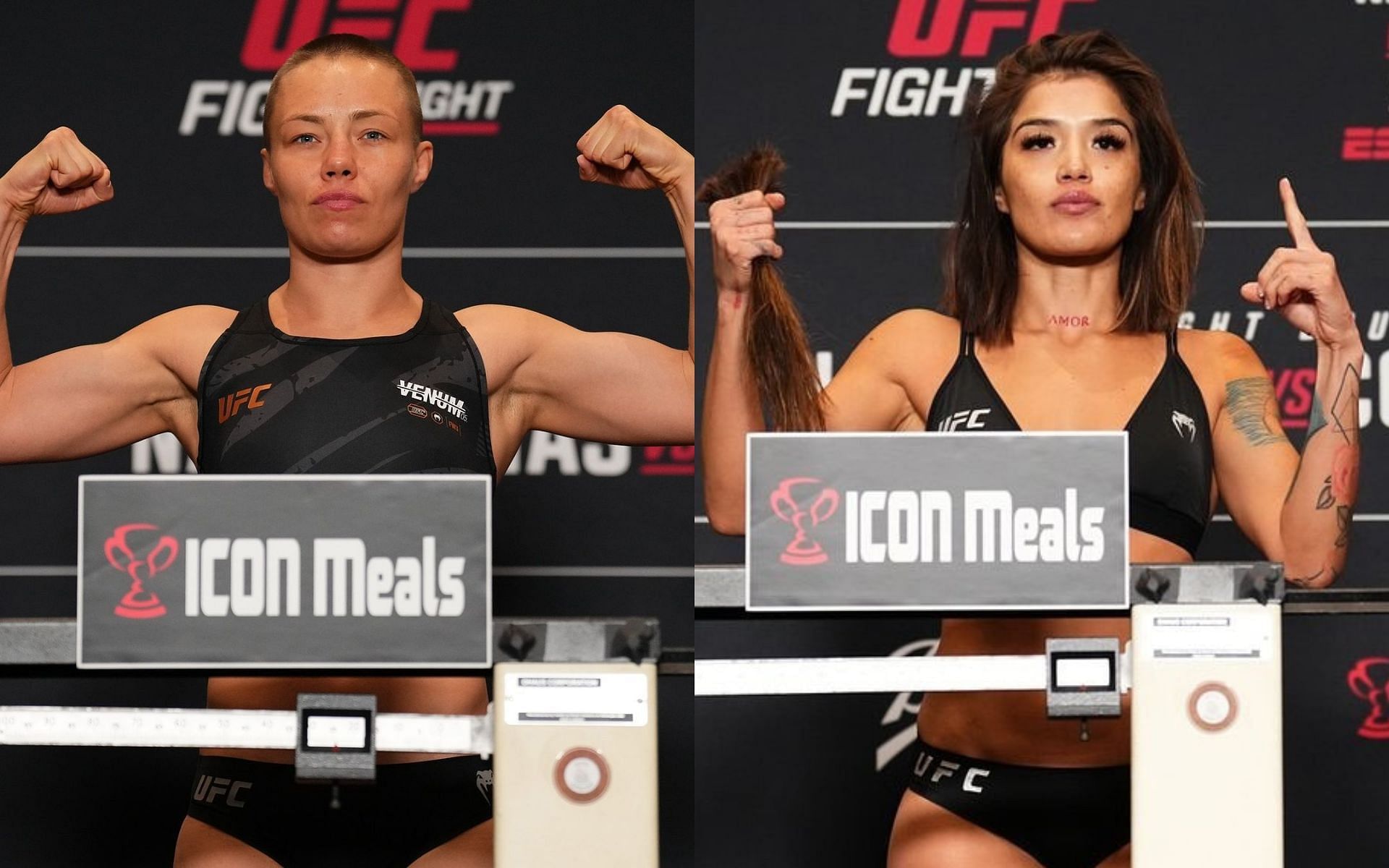 Rose Namajunas vs. Tracy Cortez round by round updates: UFC Denver ...