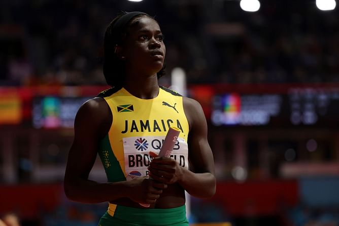 "Call me a 2X Olympian"- Noah Lyles' girlfriend Junelle Bromfield reacts after earning second successive Olympic spot at Jamaican Olympic trials