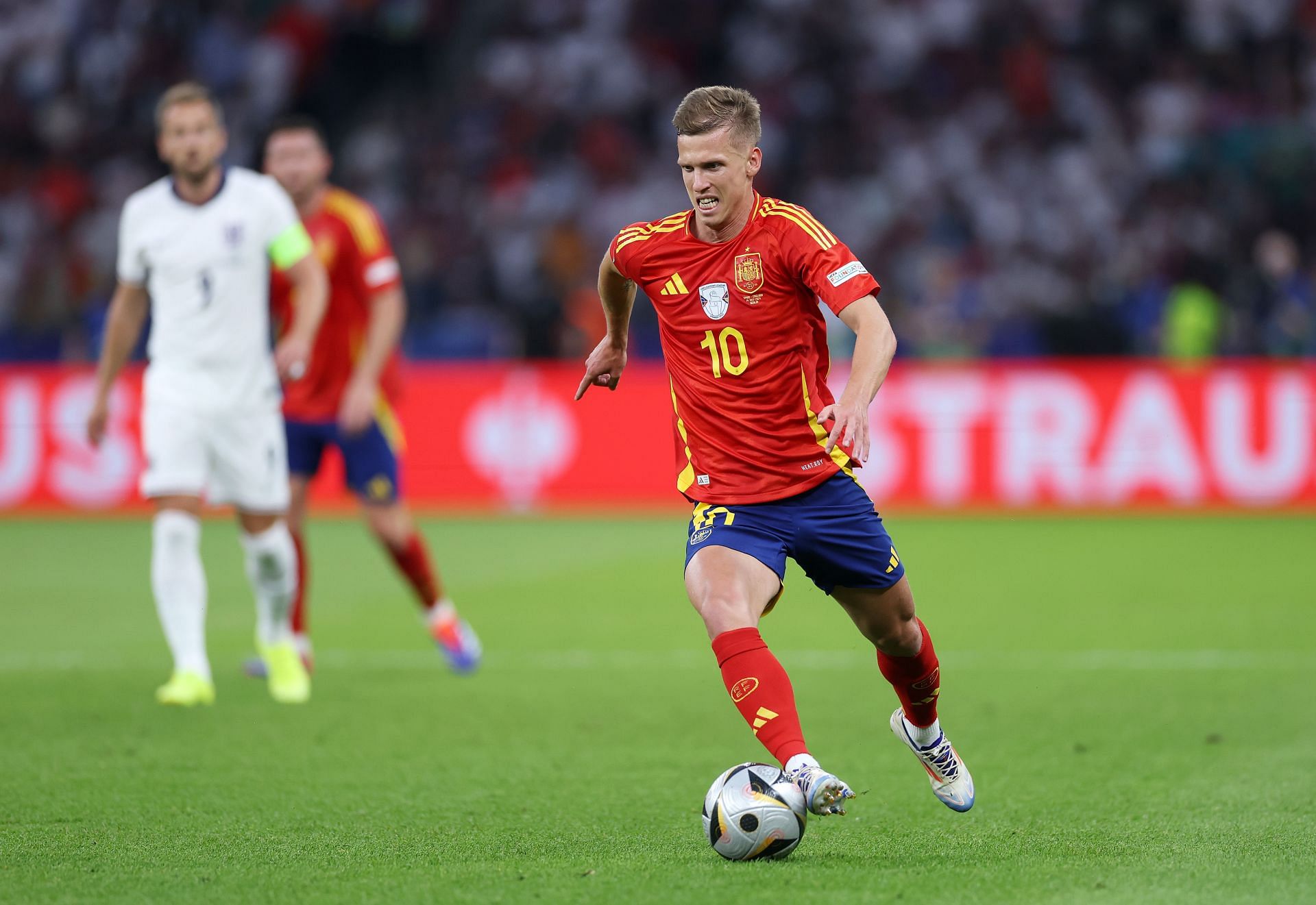 Spain striker Dani Olmo at Euro 2024