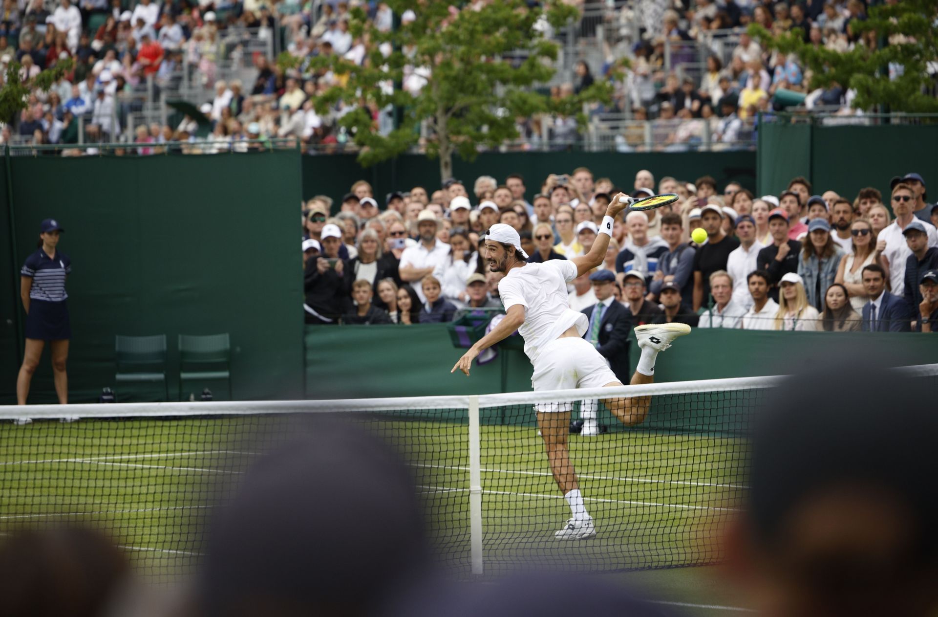 Harris at the Wimbledon Championships 2024