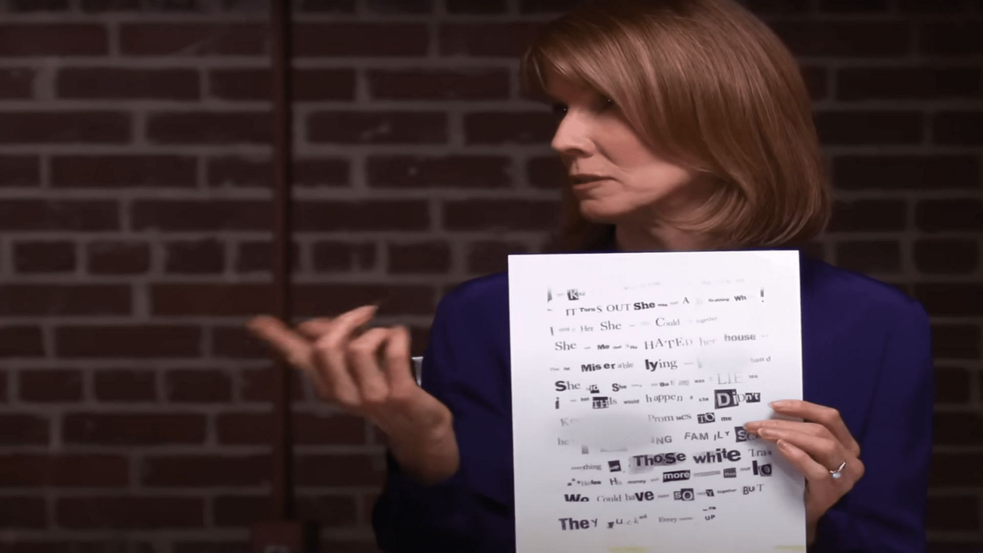 The Mysterious Letter (Image via YouTube/48 Hours)