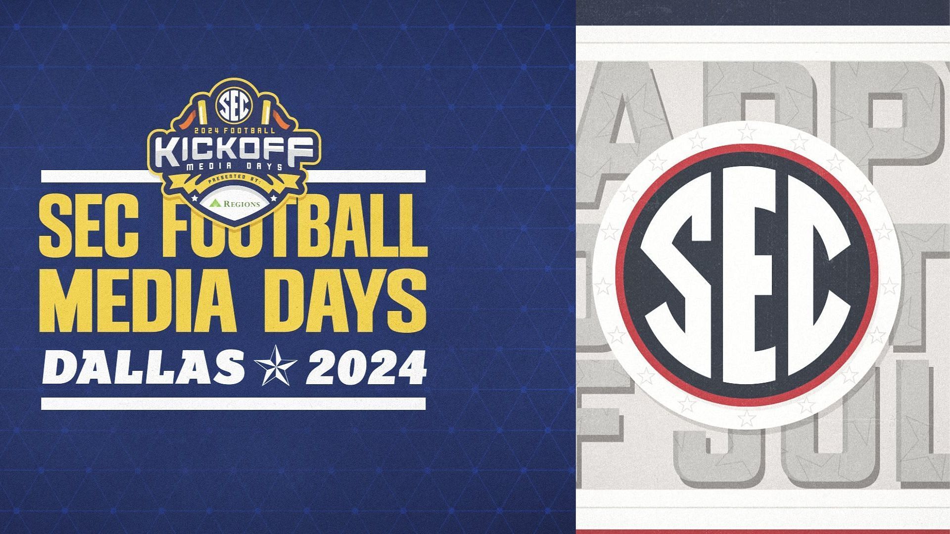 SEC media days 2024 attendees List of all players & coaches for the