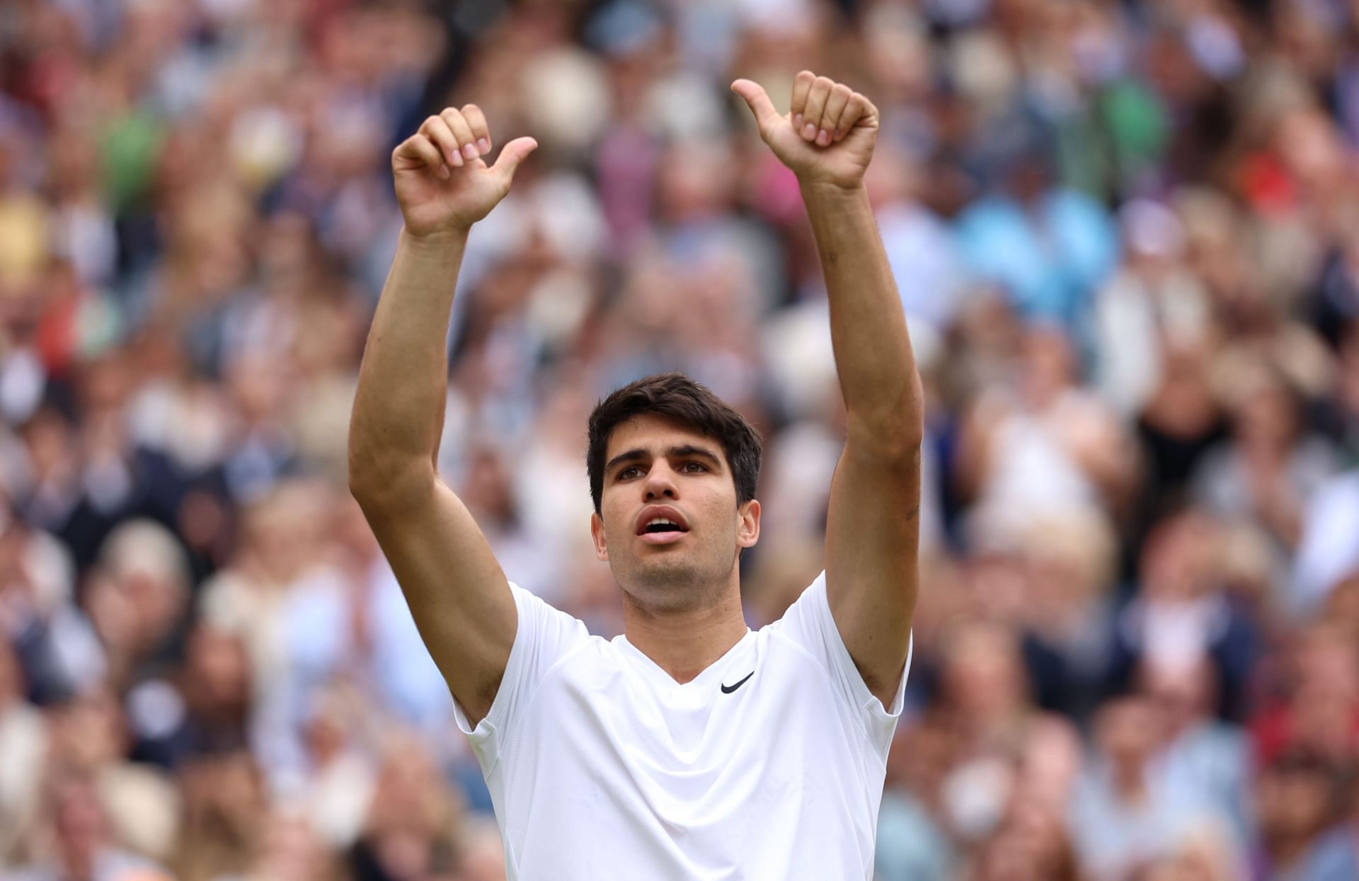 Carlos Alcaraz is eying his fourth Grand Slam title at the 2024 Wimbledon Championships.