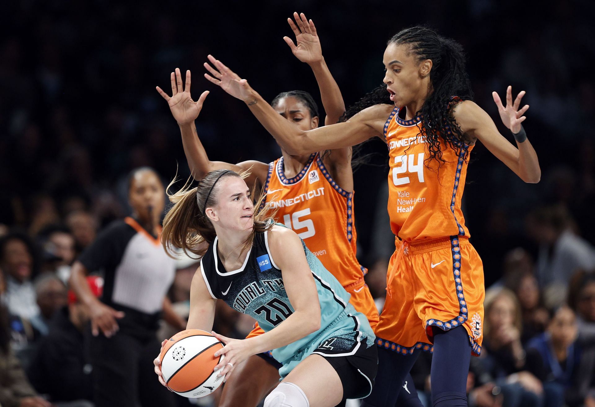 New York Liberty vs Connecticut Sun Player Stats and Box Scores for ...