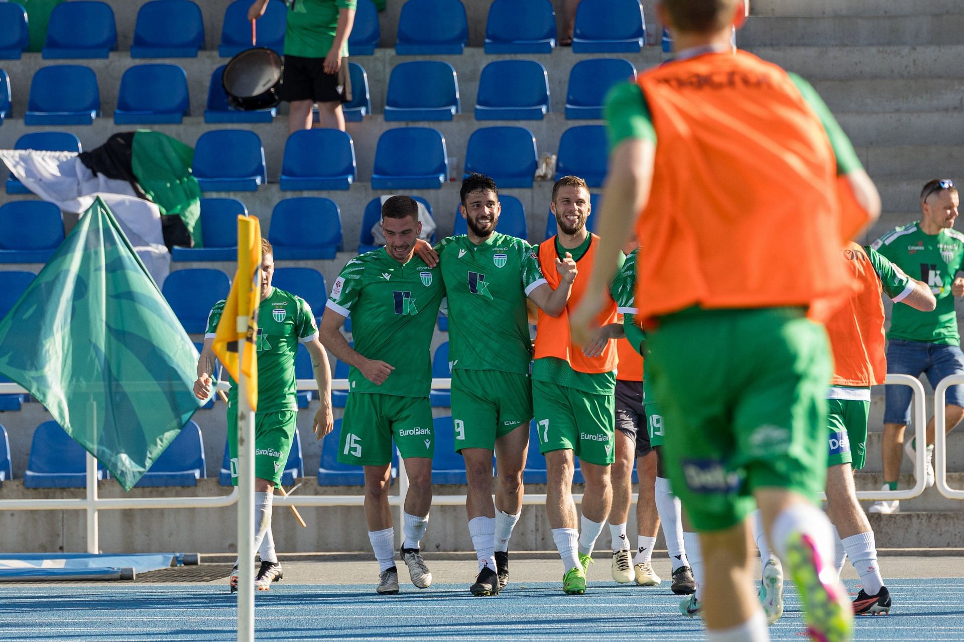 Levadia face Osijek on Thursday. Credit: @LevadiaFCI Twitter