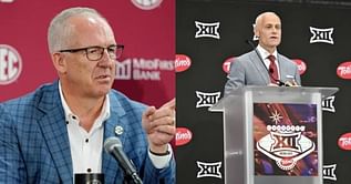 ﻿SEC commissioner Greg Sankey takes a jab at Big 12’s Brett Yormark and other conferences during 2024 Media Days