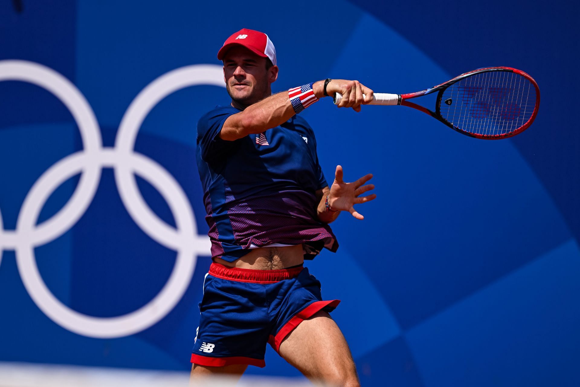 Tommy Paul at the Paris Olympics 2024. (Photo: Getty)