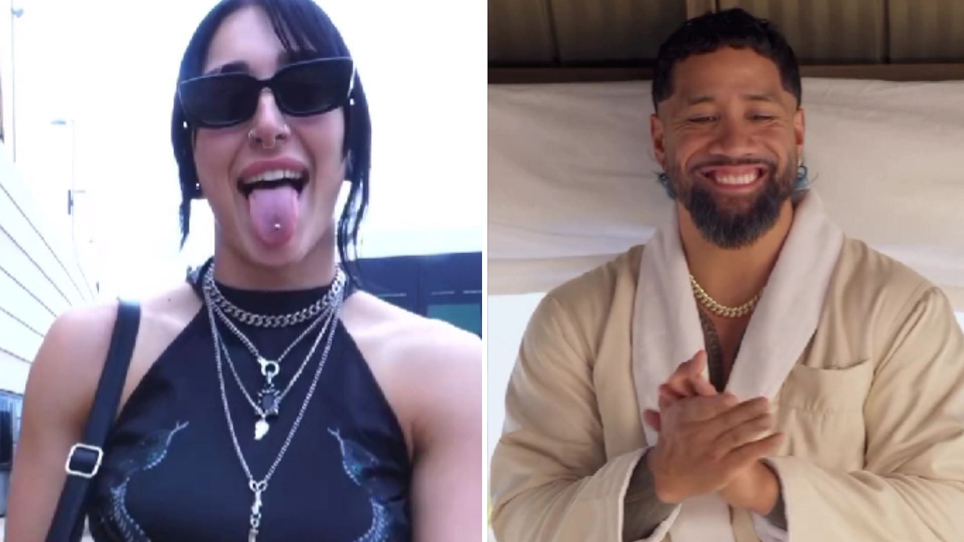 WWE has been teasing a love angle between Jey Uso and Rhea Ripley [Image credits: stars