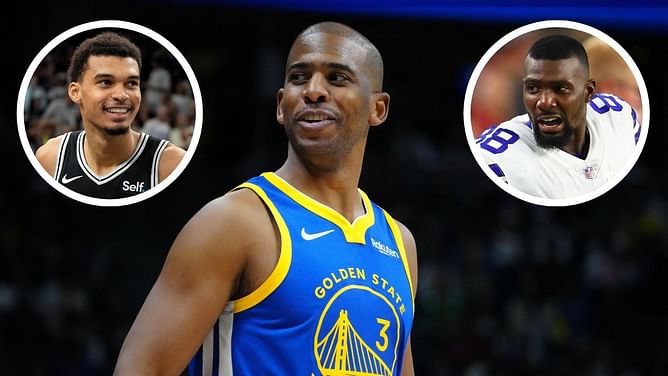 "Might get his first championship ring" - Dez Bryant drops bold prediction after Chris Paul joins forces with Victor Wembanyama