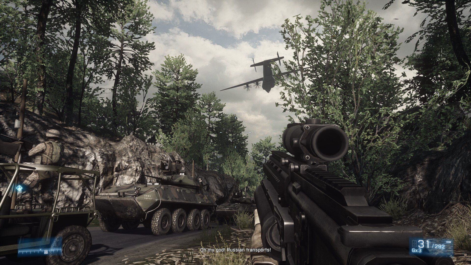 Battlefield 3 gameplay (Image via EA)