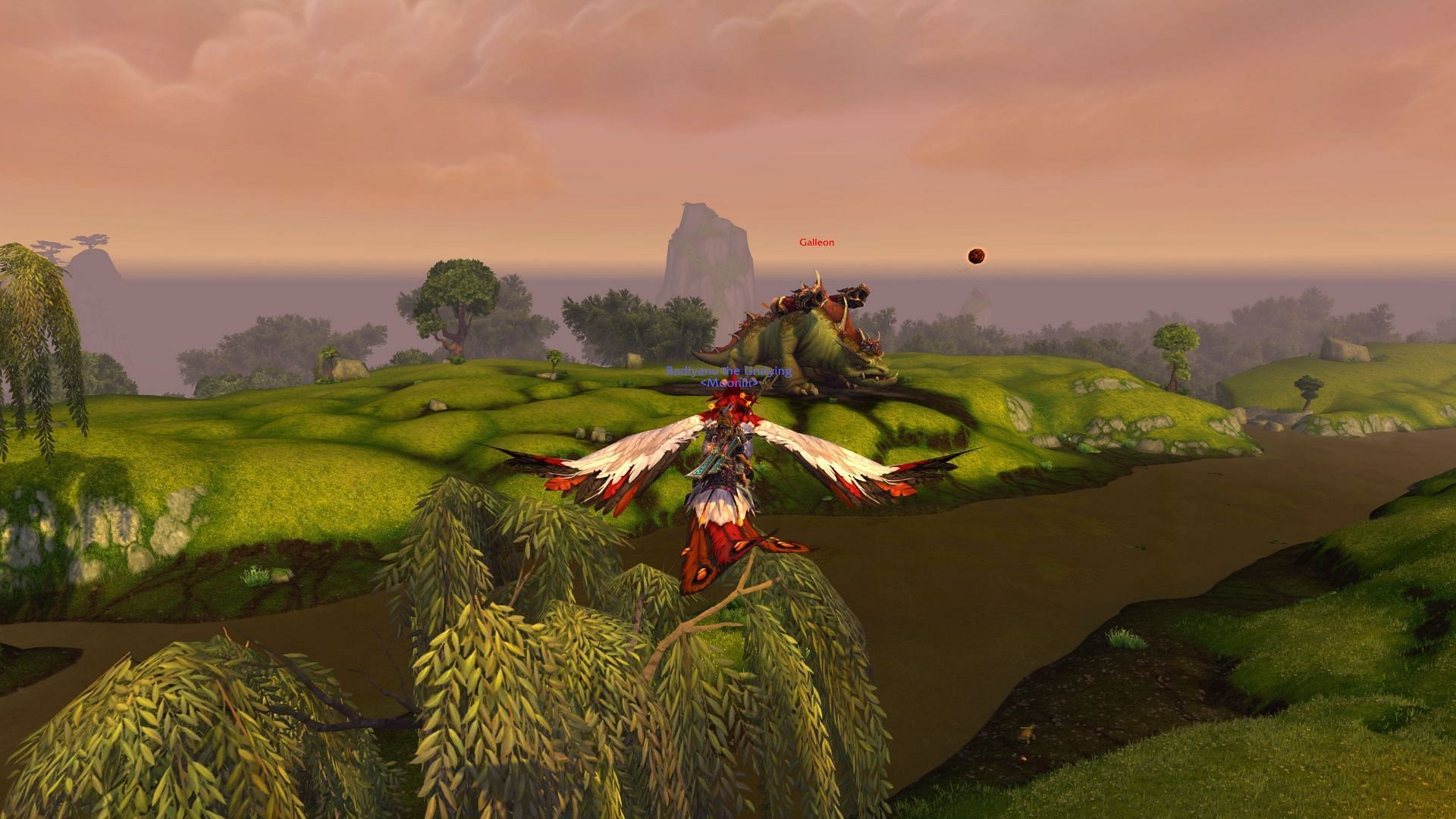 Over 400 mounts will be able to swap between flying styles (Image via Blizzard Entertainment)