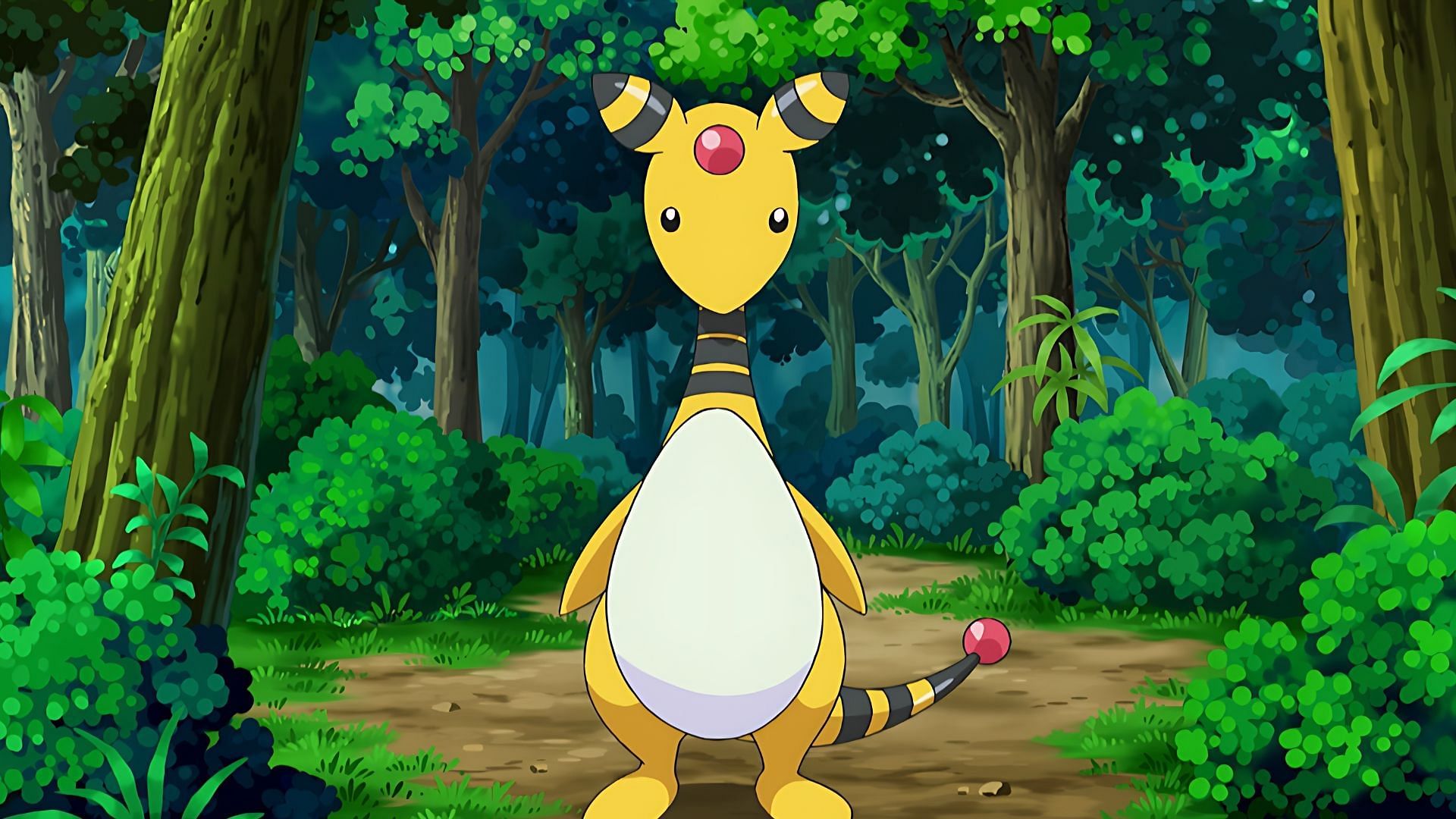 Ampharos in Pokemon GO (Image via TPC)