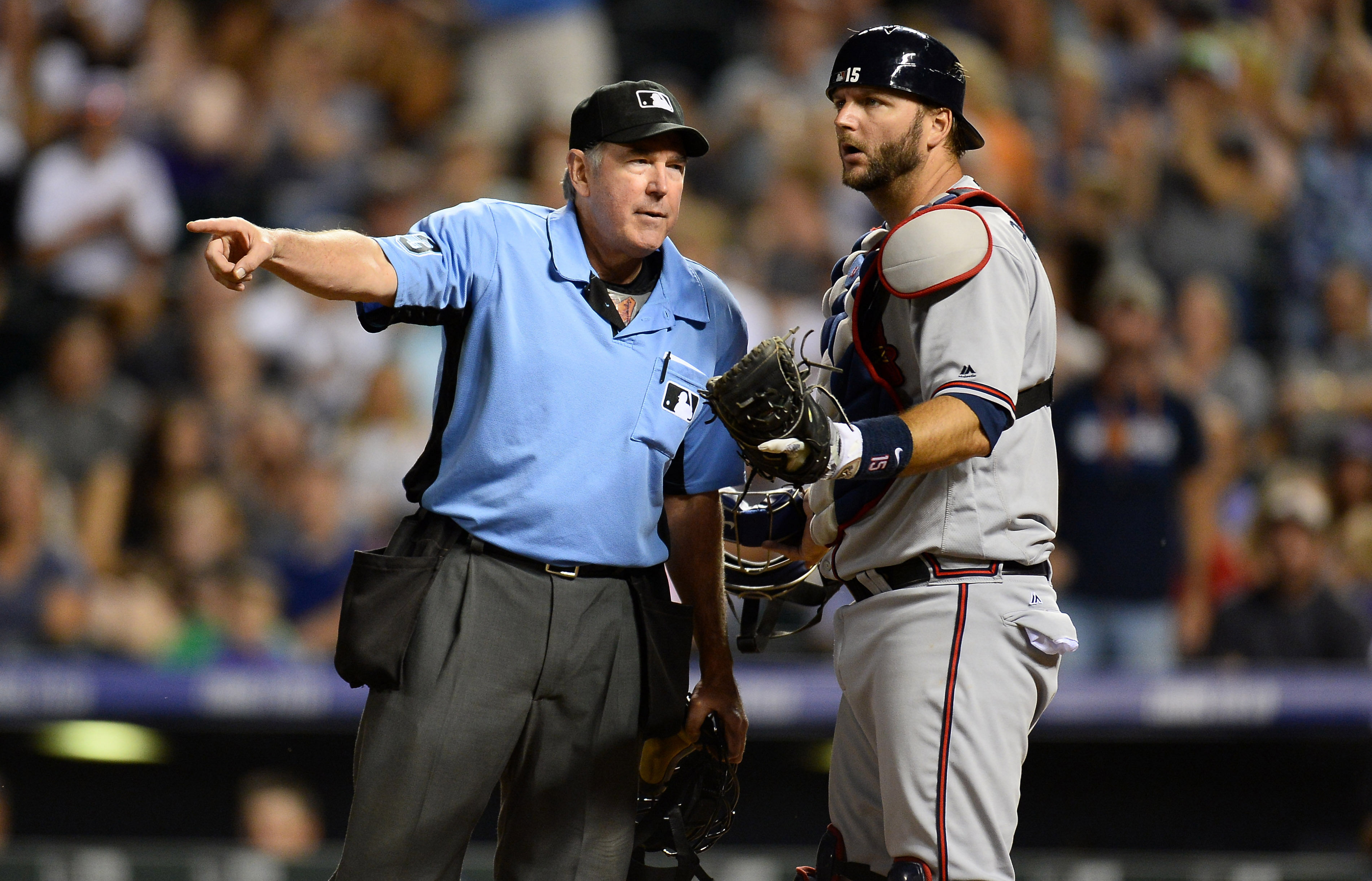 MLB: Atlanta Braves at Colorado Rockies