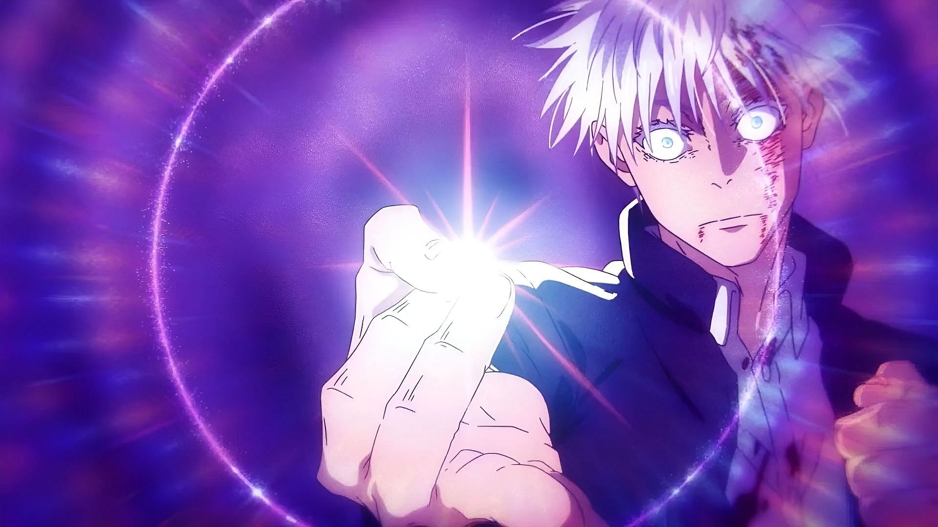 Hollow Purple as seen in the anime (Image via MAPPA)