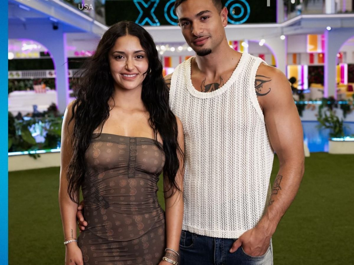 Love Island USA season 6 stars Leah and Miguel