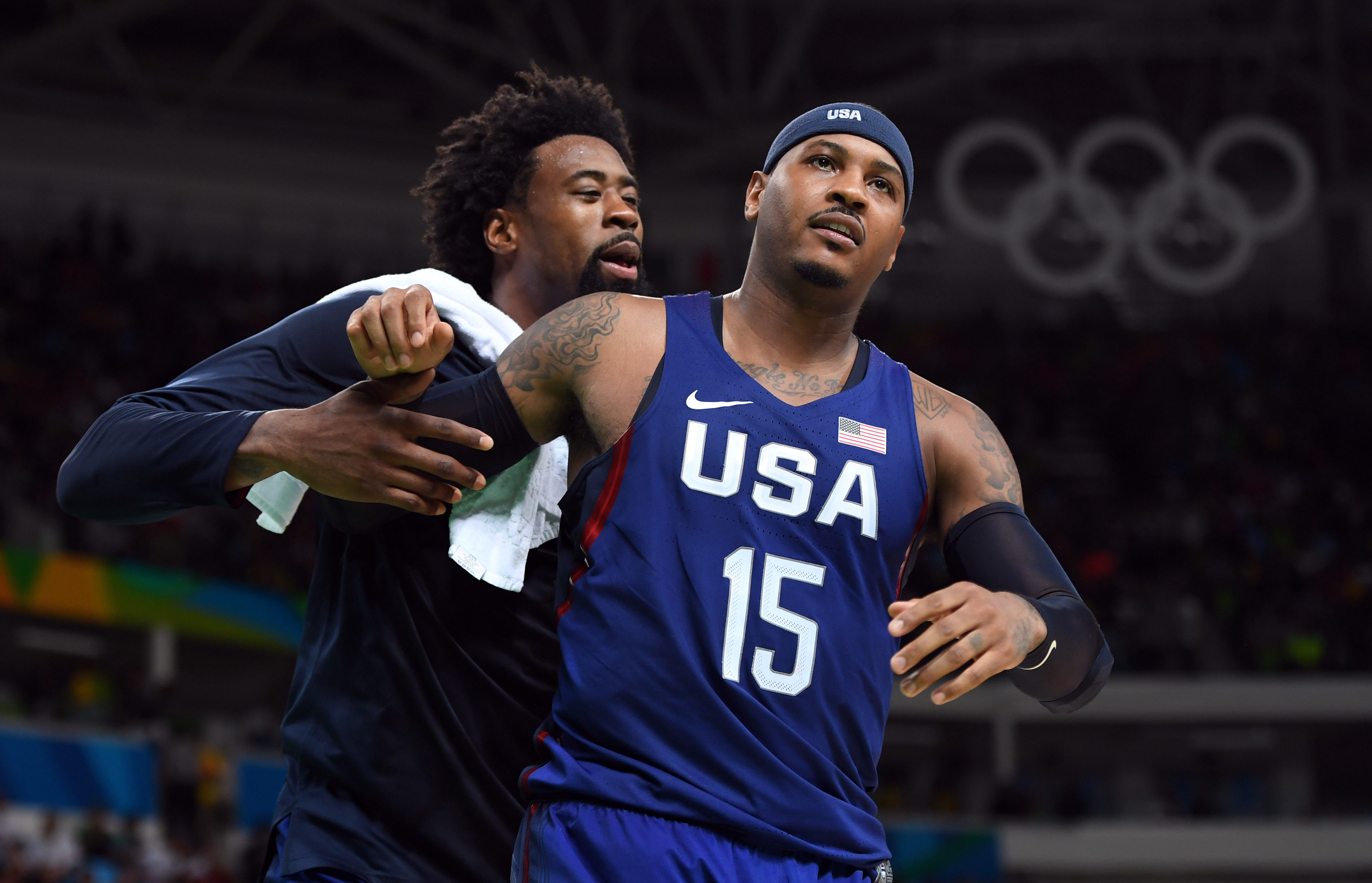 Carmelo Anthony for USA Basketball Men&#039;s Olympic Team (Source: Imagn)