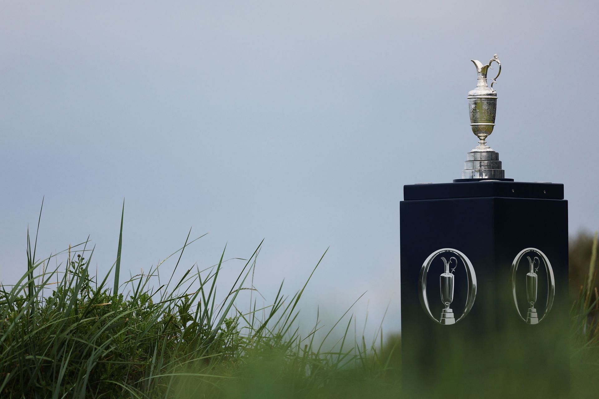 Claret Jug at the Royal Troon for the 152nd Open (Image via Getty)