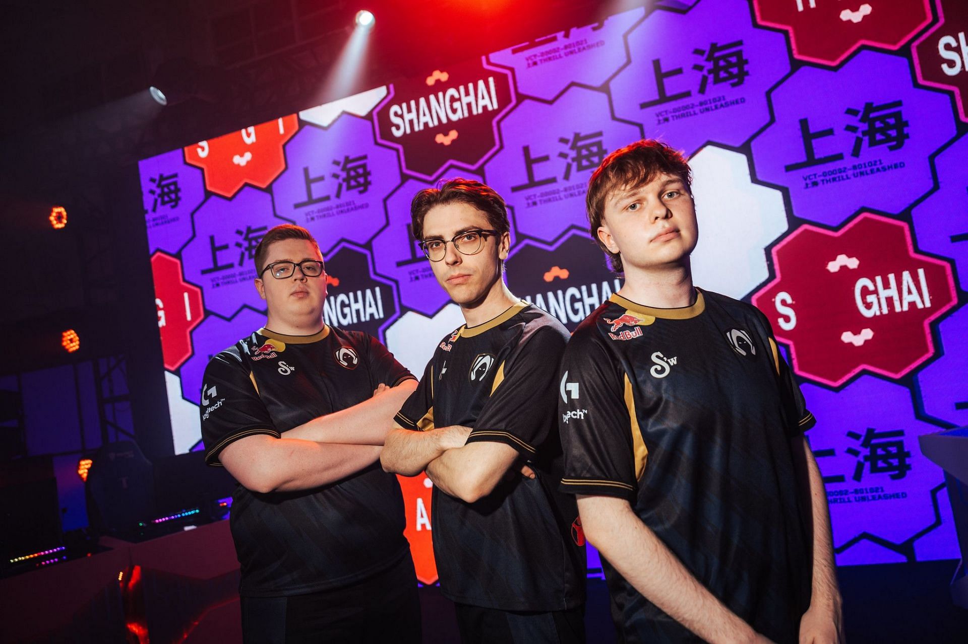 Team Heretics with paTiTek at Valorant Masters Shanghai (Image via Riot Games)