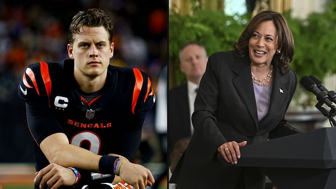 Was Joe Burrow on the 'White Dudes for Kamala Harris' call? Viral rumor debunked