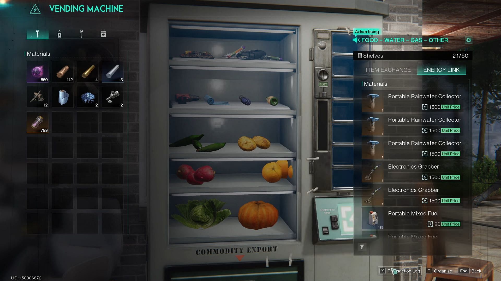 You can advertise your products in the Vending Machine in Once Human (Image via NetEase)