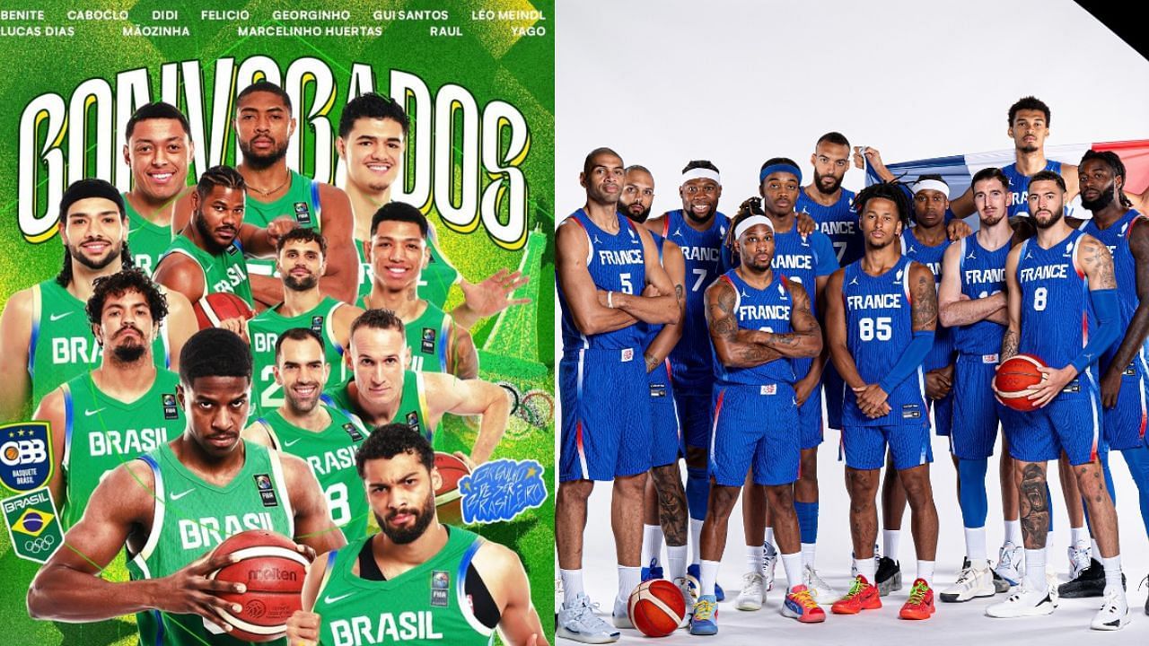 Brazil vs. France: Game details, preview, prediction and more [photo: @equipedefrancebasket, @basquetecbb]