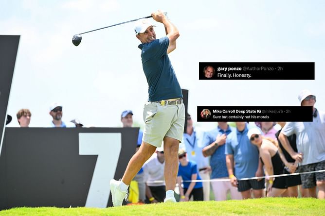 "Finally. Honesty", "Certainly not his morals" - Fans react to Richard Bland's true reason for joining LIV Golf