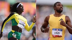 "That's what I'm talking about!"- Noah Lyles thrilled as girlfriend Junelle Bromfield qualifies for Paris Olympics at Jamaican trials