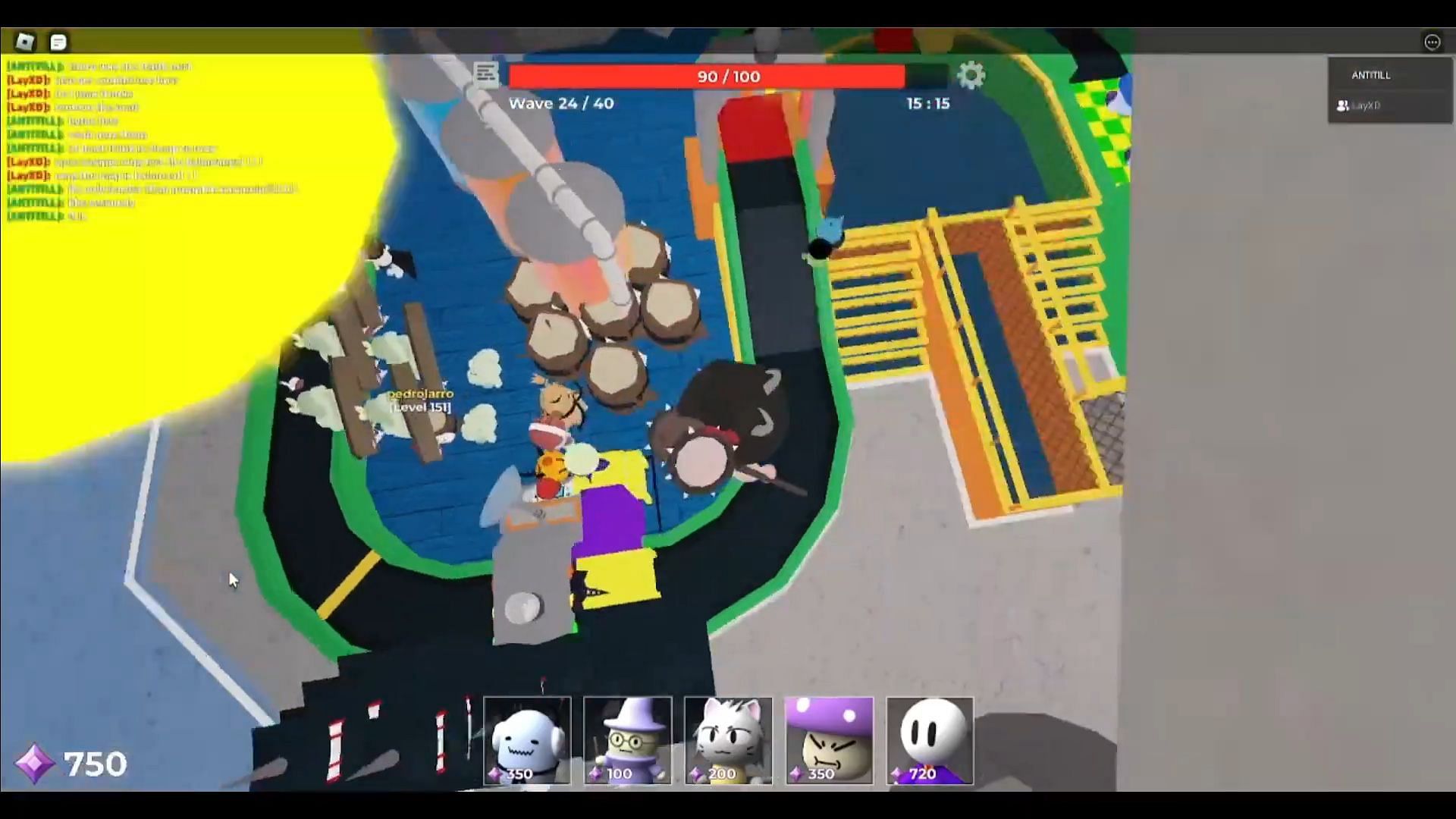 The Cake Factory stage (Image via Roblox || ANTITILL on YouTube)