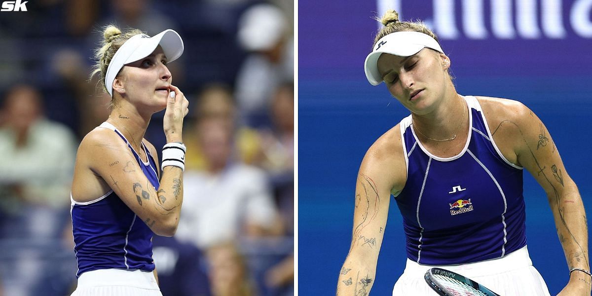  Wimbledon defending champion Marketa Vondrousova bites in the dust (Source: Getty)