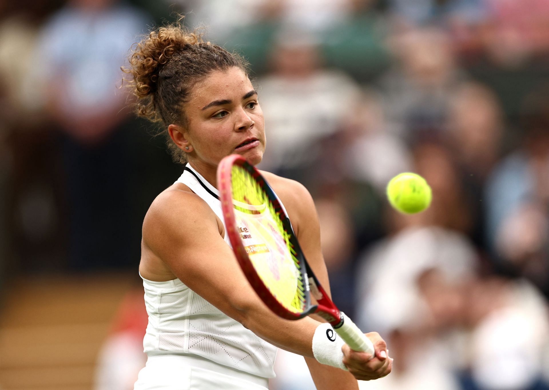 Jasmine Paolini at Wimbledon 2024. (Photo: Getty)