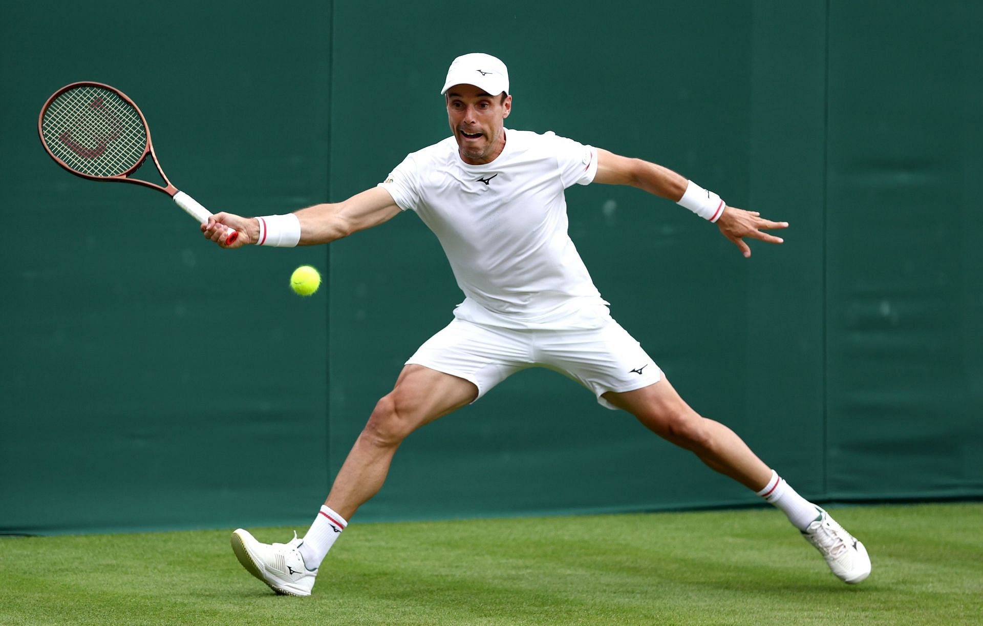 Roberto Bautista Agut at the 2024 Wimbledon Championships