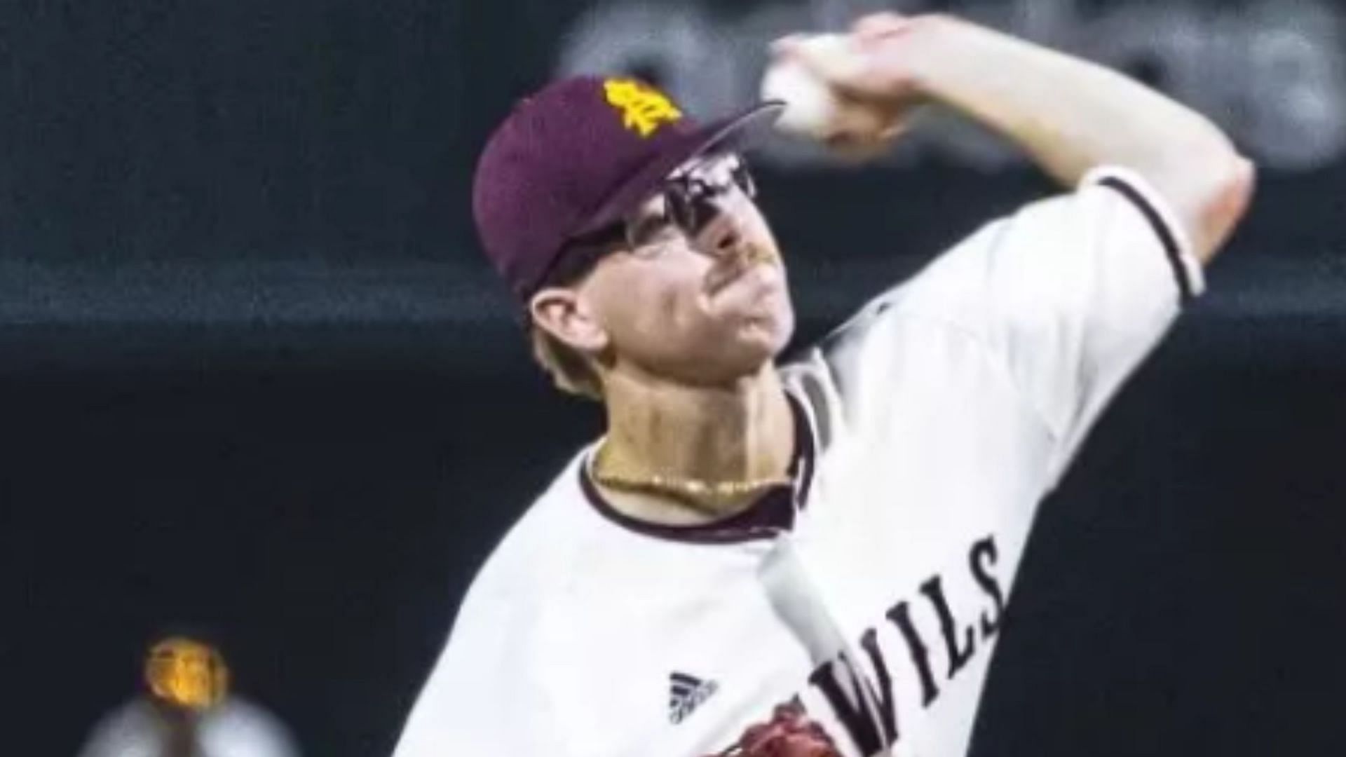 Ben Jacobs went 7-3 with a 4.75 ERA for Arizona State this past season. (Image Source: https://thesundevils.com/sports/baseball/roster/ben-jacobs/15267)