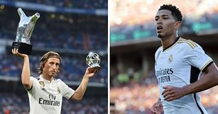 Jude Bellingham reacts on social media as Real Madrid veteran Luka Modric signs contract extension