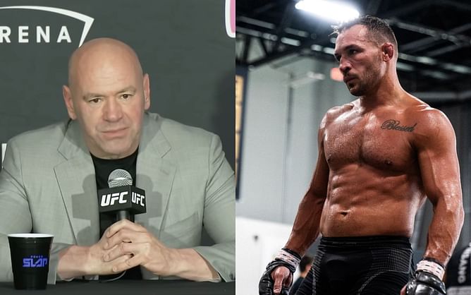 Dana White doesn’t "recommend” Michael Chandler wait for Conor McGregor in surprise reaction during UFC 303 post-fight press conference