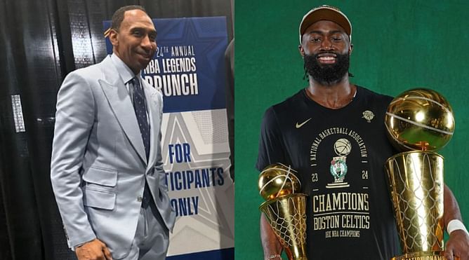 "Not afraid of you or your resources"- Jaylen Brown responds to Stephen A. Smith for doubling down on 'marketable superstar' take