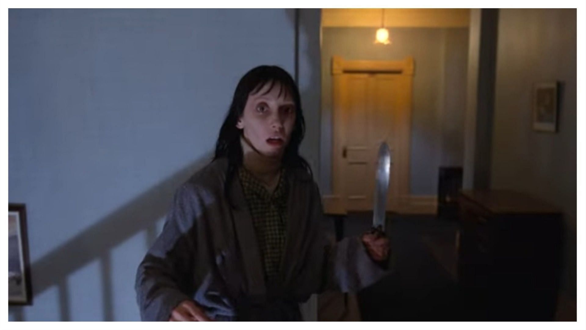 Shelley Duvall in The Shining, (Photo via Warner Bros Entertainment/YouTube)